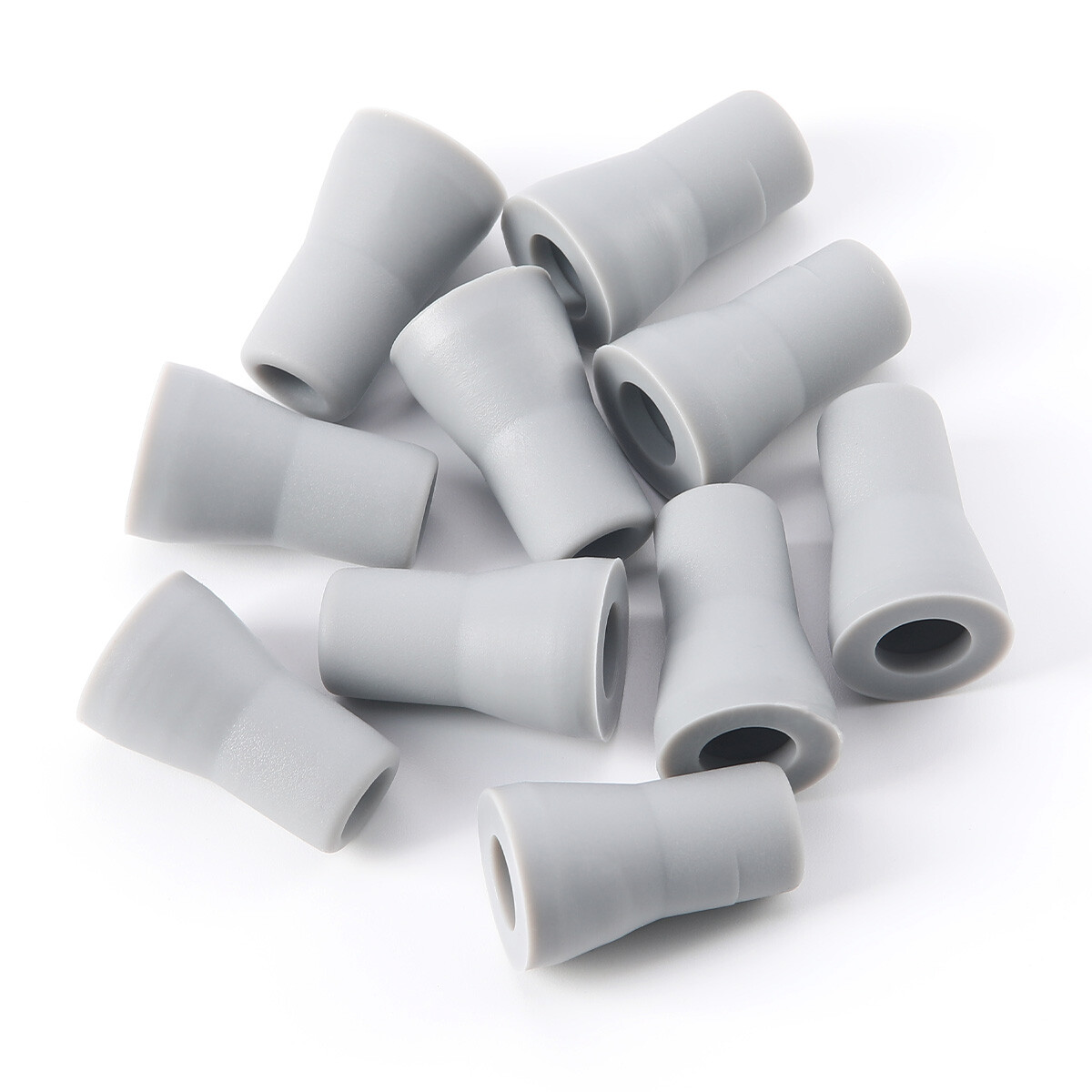 10 Pcs Dental Saliva Ejector Weak Suction Rubber Snap Tip Adapter Replacement