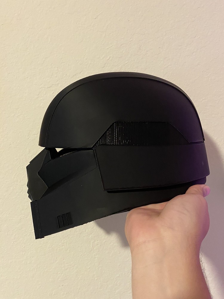Star Wars Dark Trooper 3D Printed Helmet for cosplay