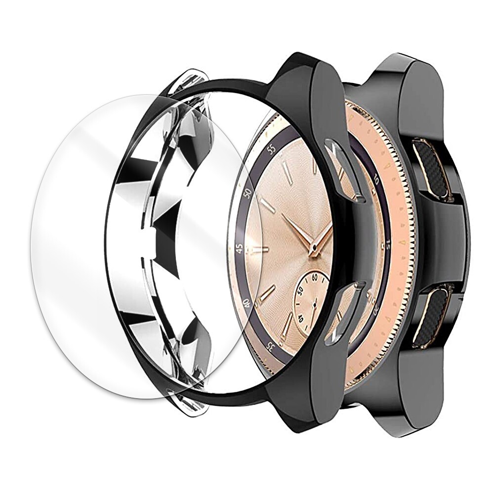 Full Coverage Screen Protector & Case Cover For Samsung Gear S3 Classic SM-R775A