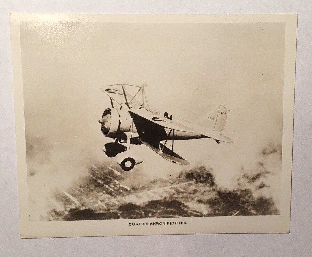 Curtis Akron Fighter photograph