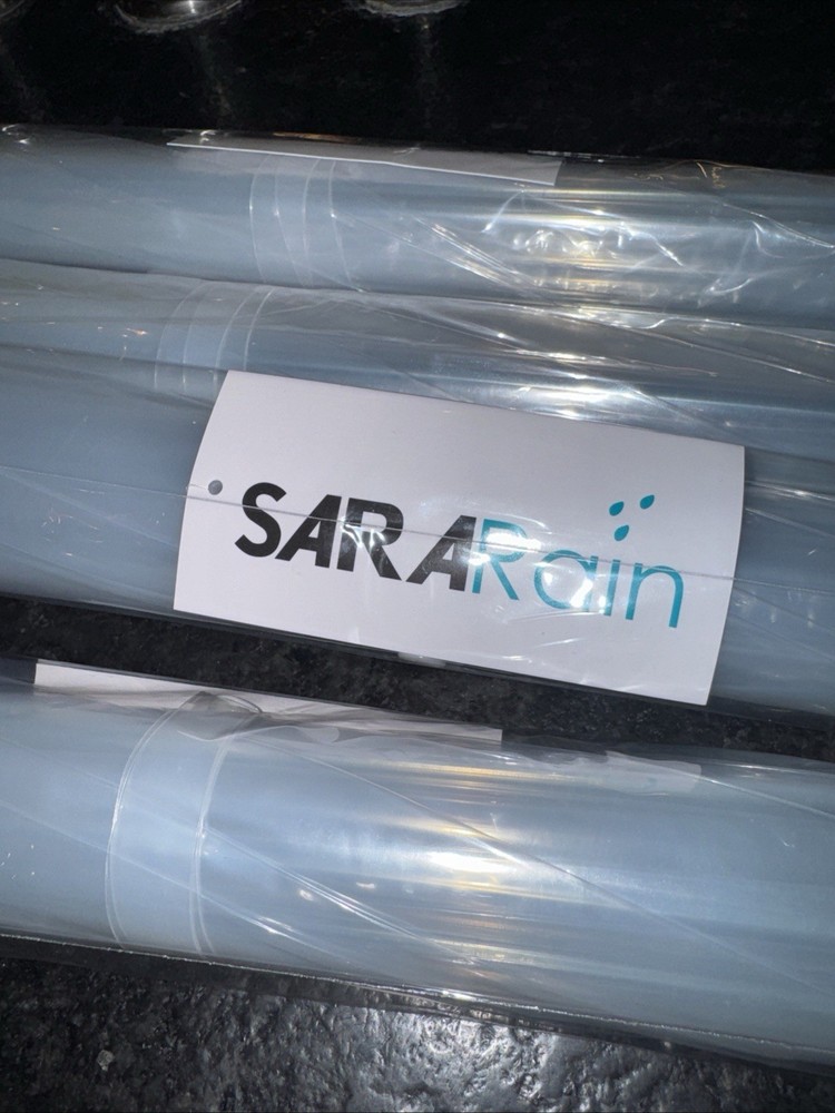 Sara Rain 46” Clear Bubble Umbrella Auto Open NIP