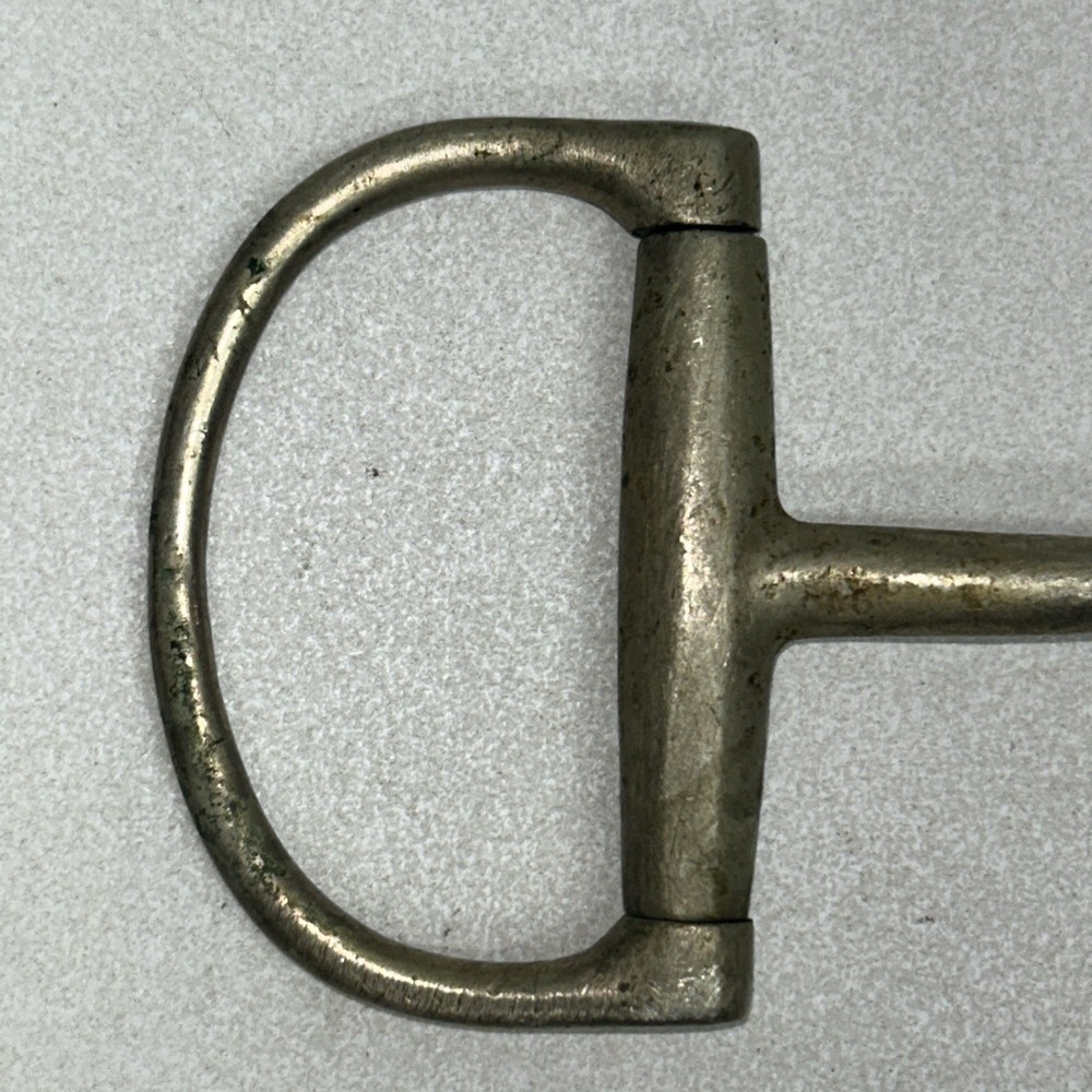 Vintage D-Ring Snaffle Bit Made In Japan