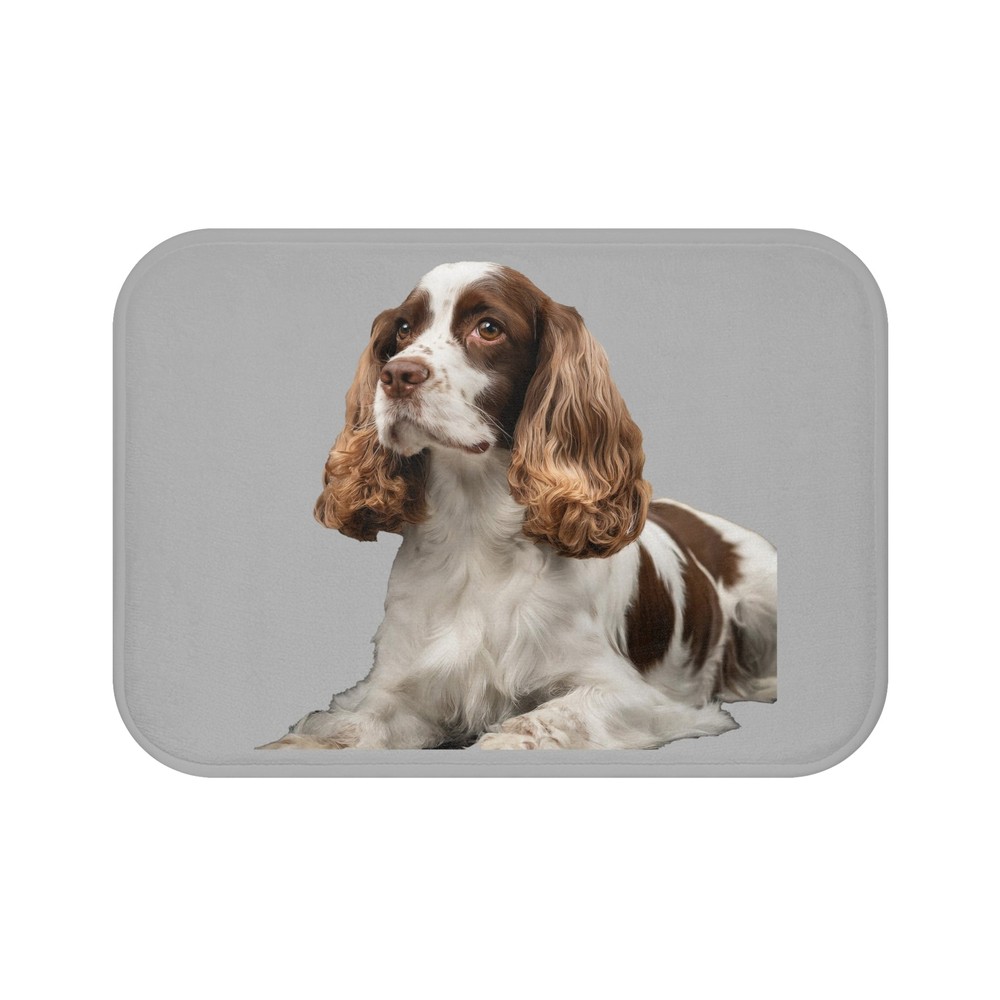 French Spaniel Bathroom Rug Mat