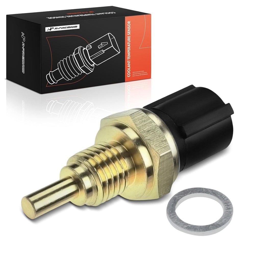 A-Premium Engine Coolant Temperature Sensor Compatible with Acura CL 1997-2003 I
