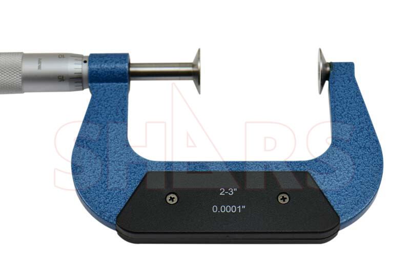 SHARS 2-3" Disc Micrometer NEW P}