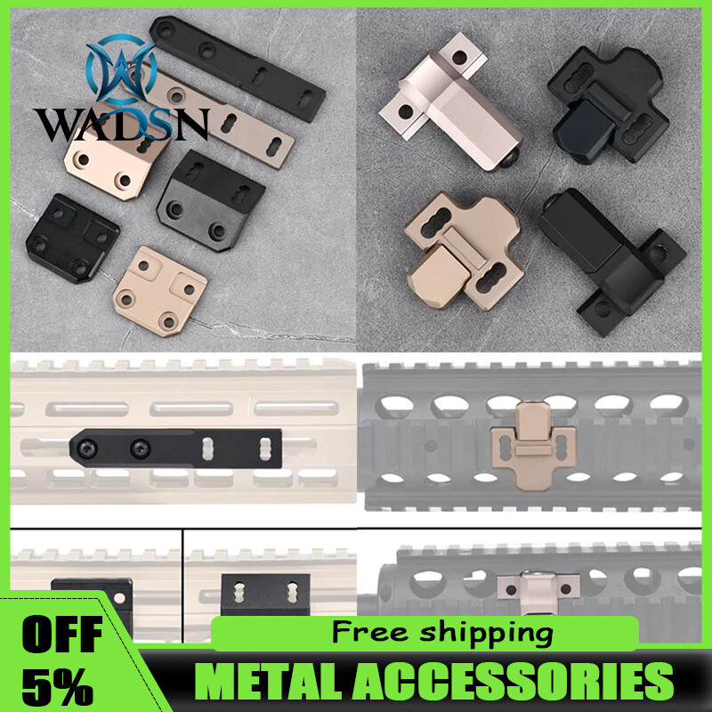 Tactical Flashlight Side Base weapon Scout light Offset Mount Mlok Keymod