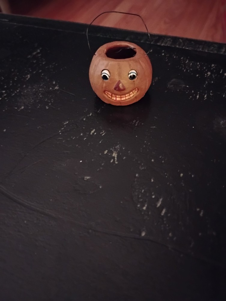 Miniature Bethany Lowe Pumpkin Bucket