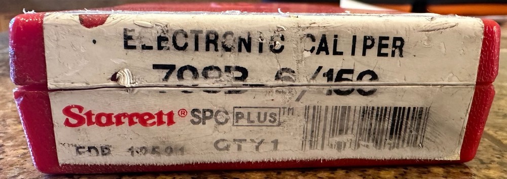 STARRETT DIGITAL CALIPER BOX