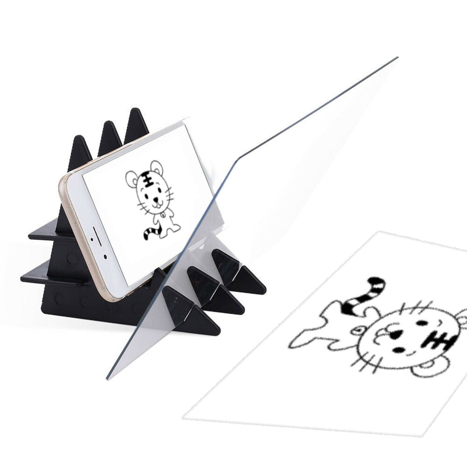 Sketch Pad Tracing Drawing Board Optical Projector Art Painting Reflection 9''