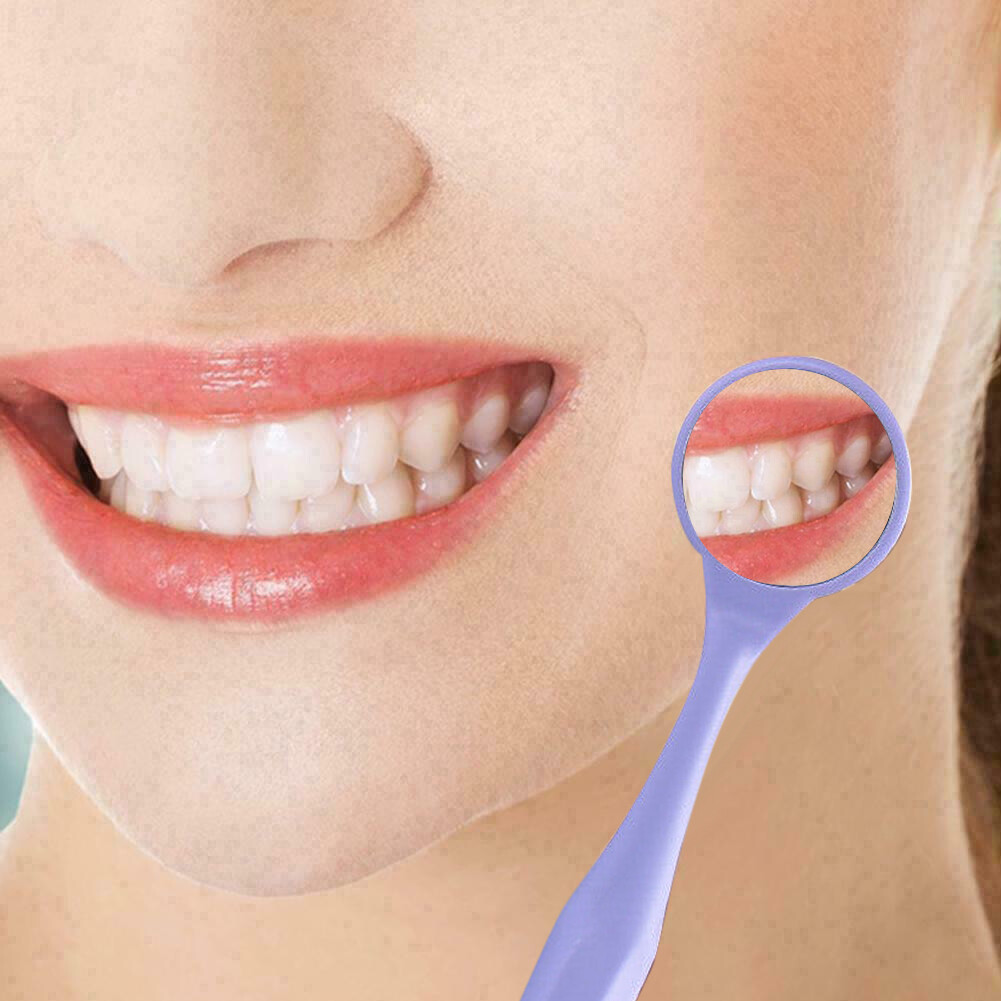 Anti-fog Oral Double Sides Oral Mirrors Dental Mouth Mirror Reflector w Handle