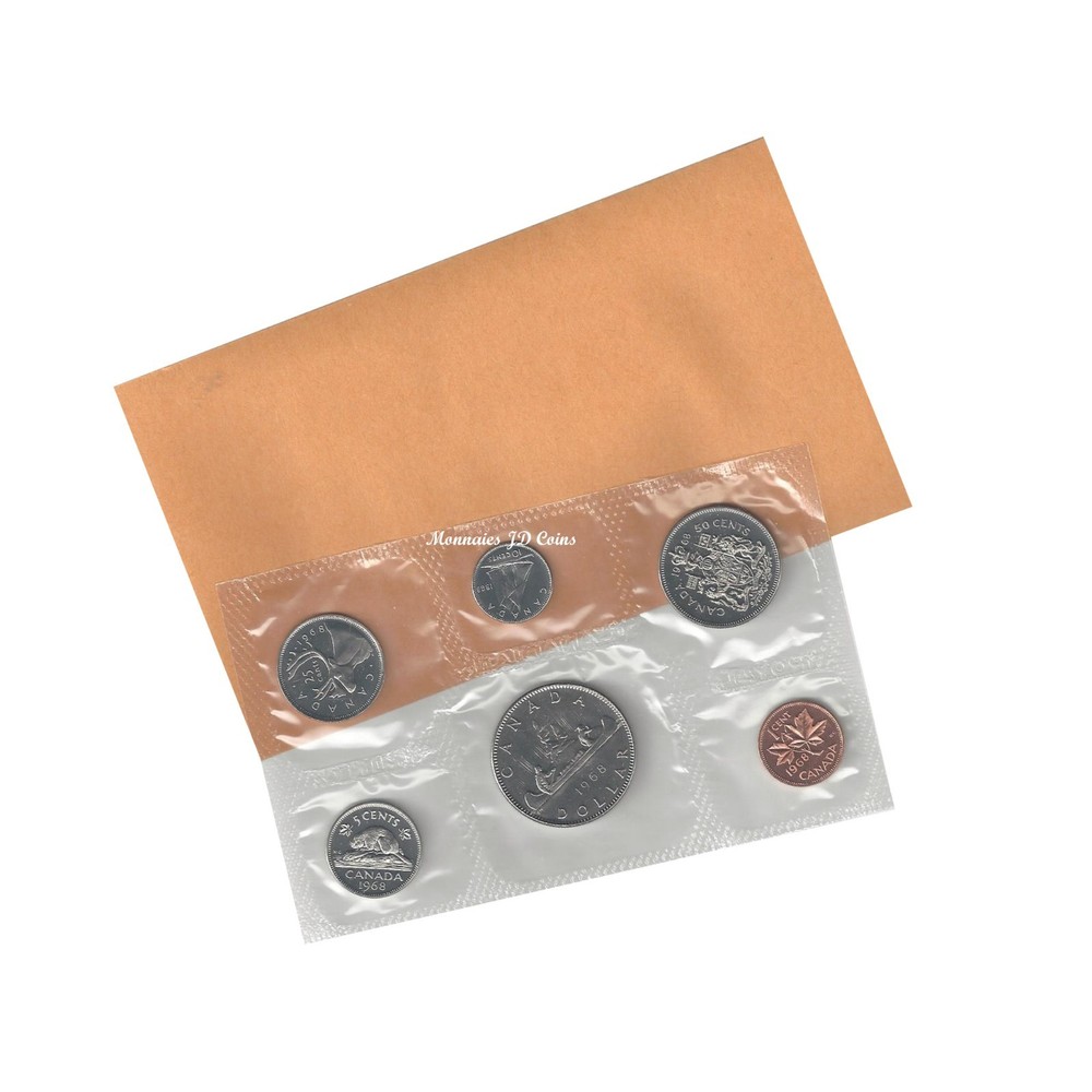 1968 Canada Proof Like Coin Set