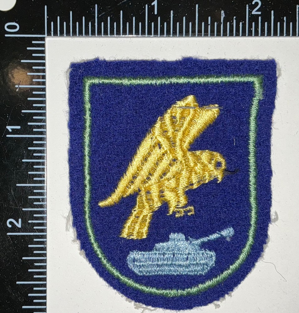 Belgian Air Force 9th Fighter Bomber School Patch Formation Badge