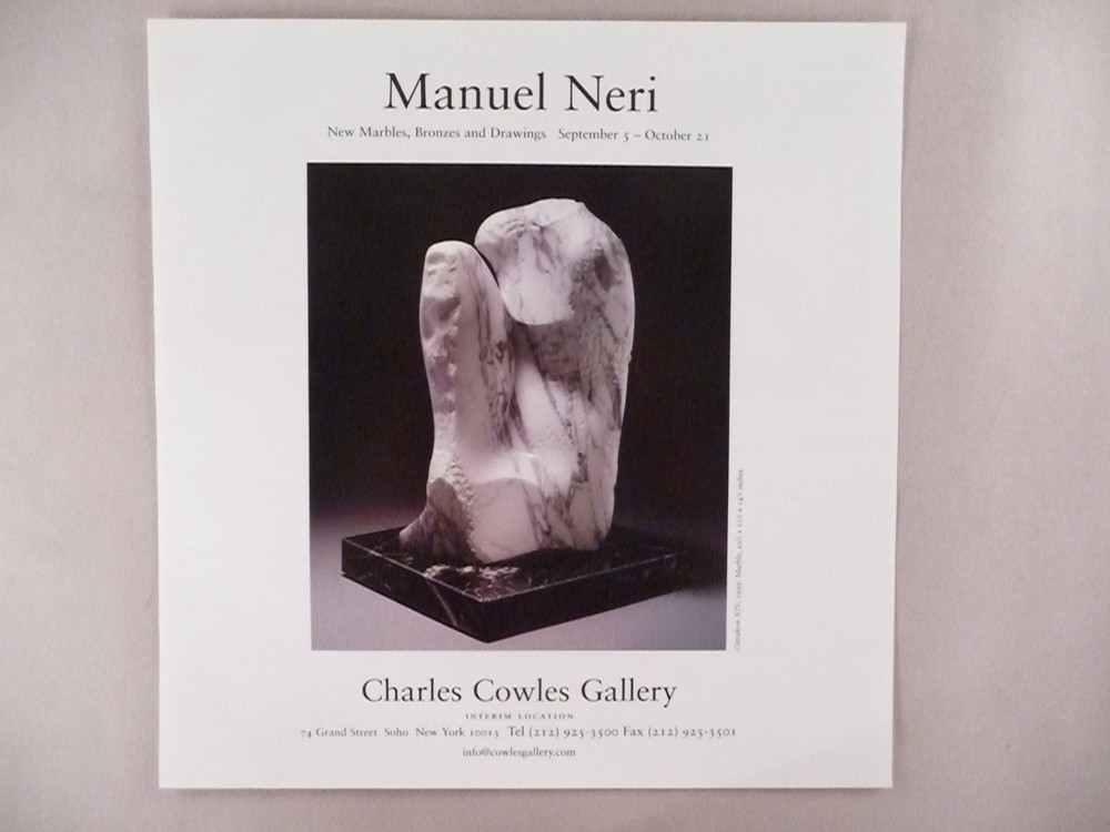 Manuel Neri MAGAZINE AD - 2000