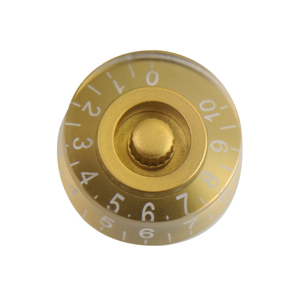 60 PCS Gold Guitar Knobs Volume Tone Control Speed Knobs Button for LP Guitar