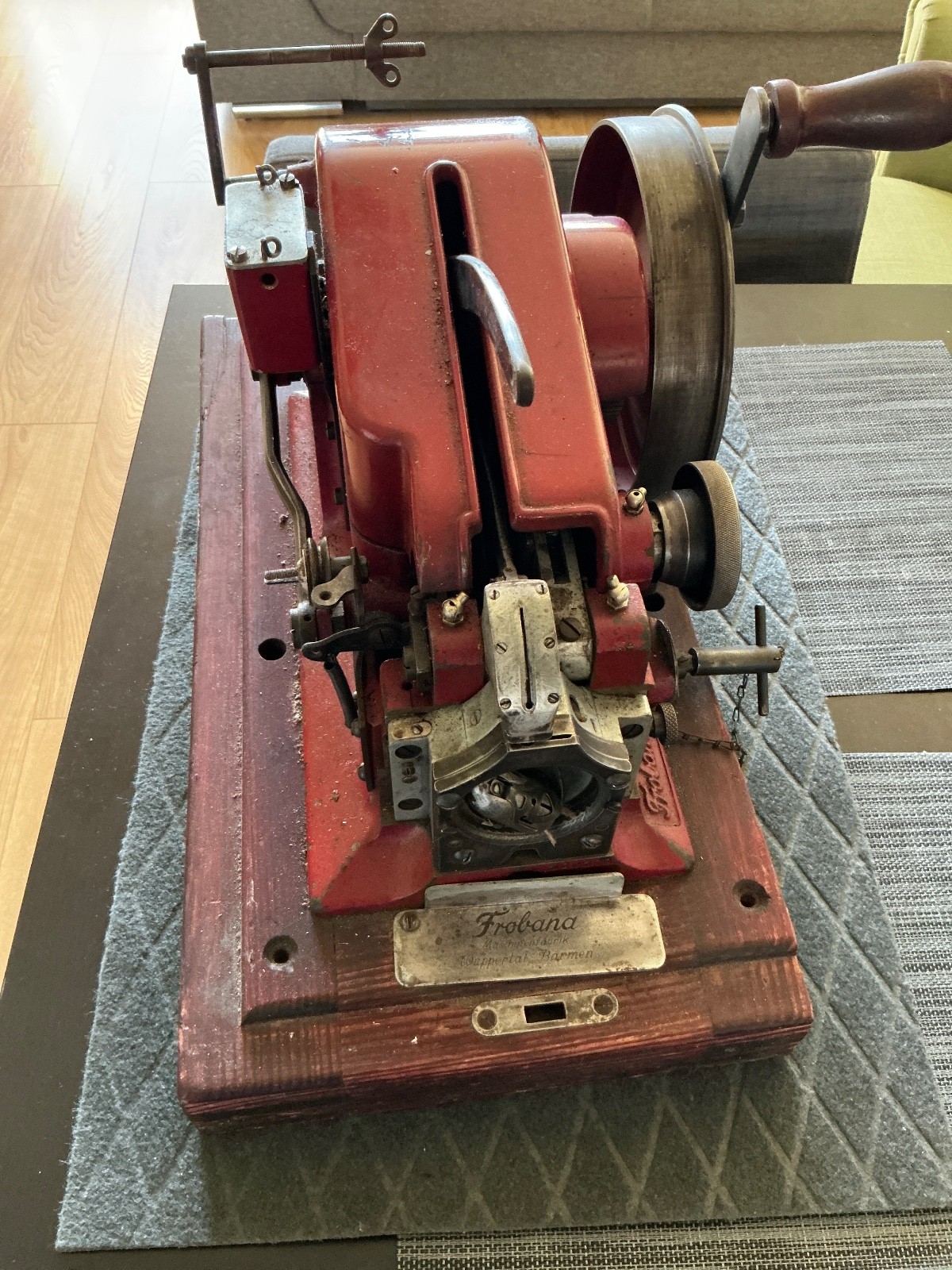 Frobana Sewing Machine Sole Stitcher Heavy Duty Leather Belts Cobbler Boots