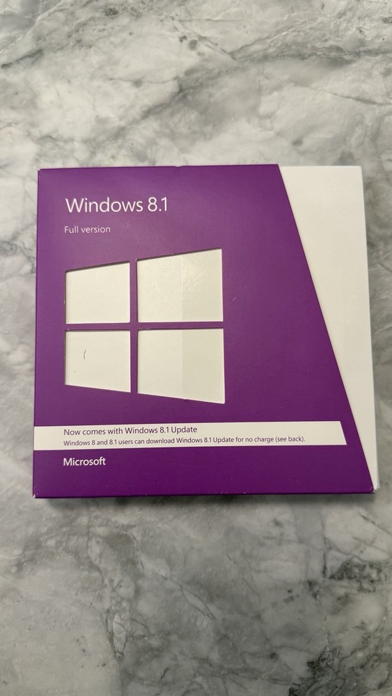 Microsoft Windows 8.1 Full Version 32bit Only. 64 Bit Disk Missing