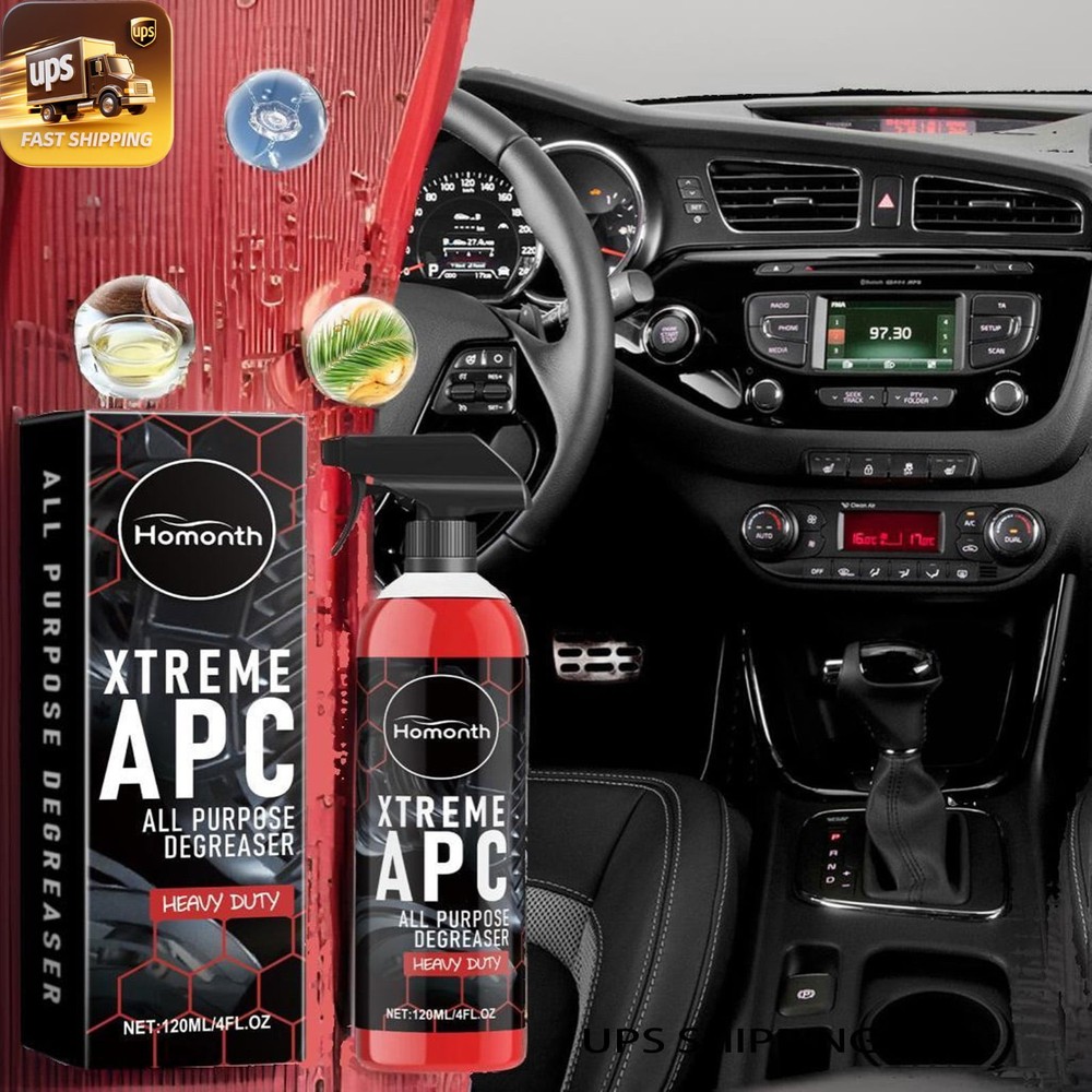 Automotive Multi-Functional Cleaner - Seats, Steering Wheel & Stain Solution