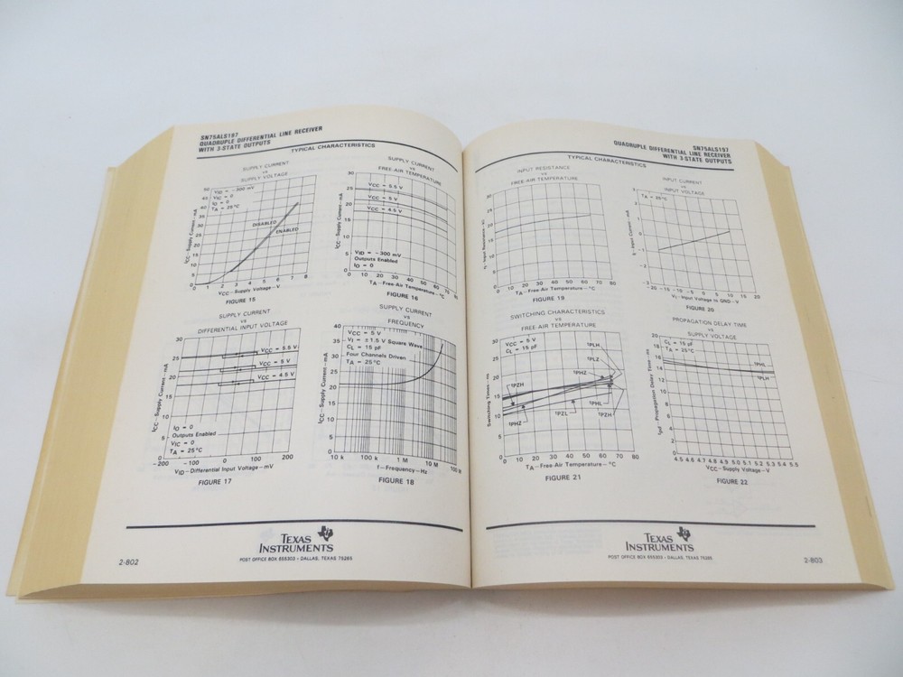 Interface Circuits Linear Products Data Book 1991 Texas Instruments SLYD006
