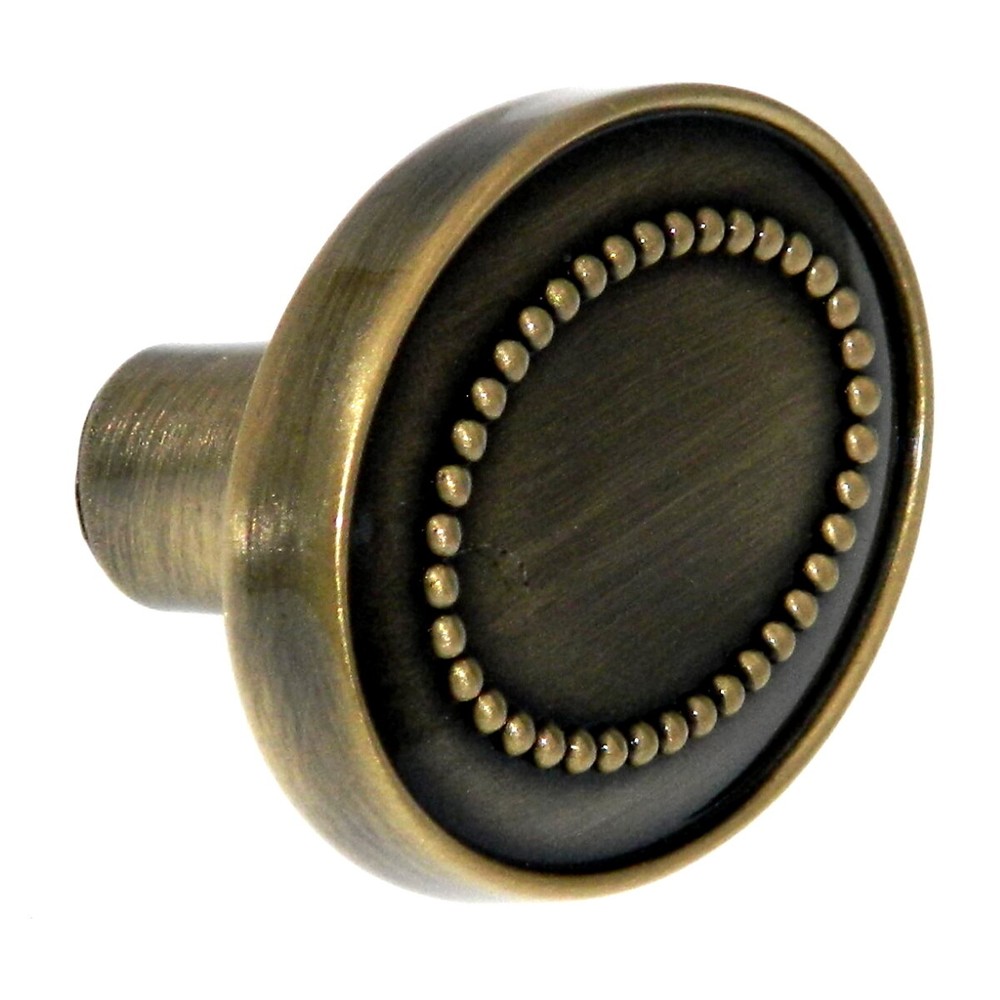 10 Pack BP26133-EB Elegant Brass 1 3/8" Oval Knobs Pulls Amerock Opulence