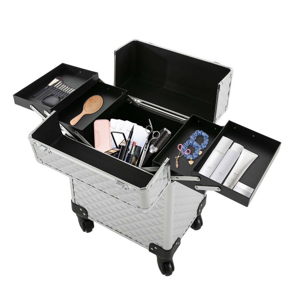 Professional Makeup Case, Multifunctional Cosmetic Case, Storage Case for Nails