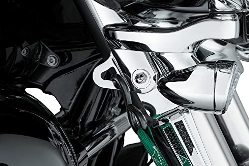 Ciro Tie Down Brackets for Batwing Fairing Chrome