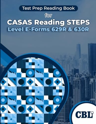 Test Prep Reading Book for CASAS Reading STEPS Level EForms 629R and 630R