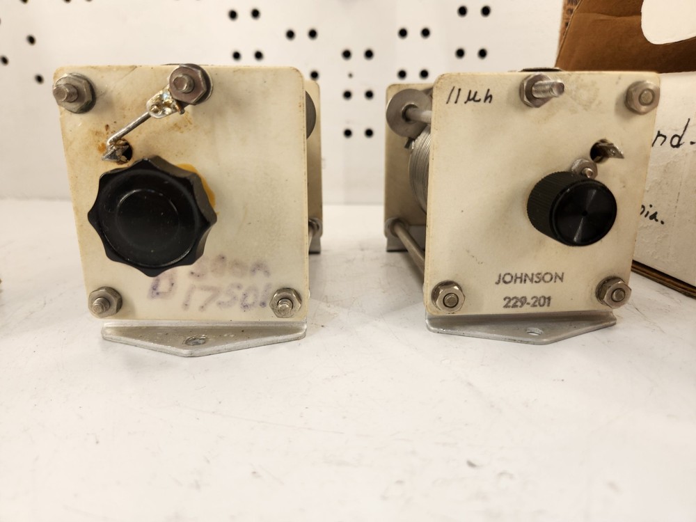 Lot of 4 Vintage Induction Rolls & Rollers. Ham Radio. Various Brands