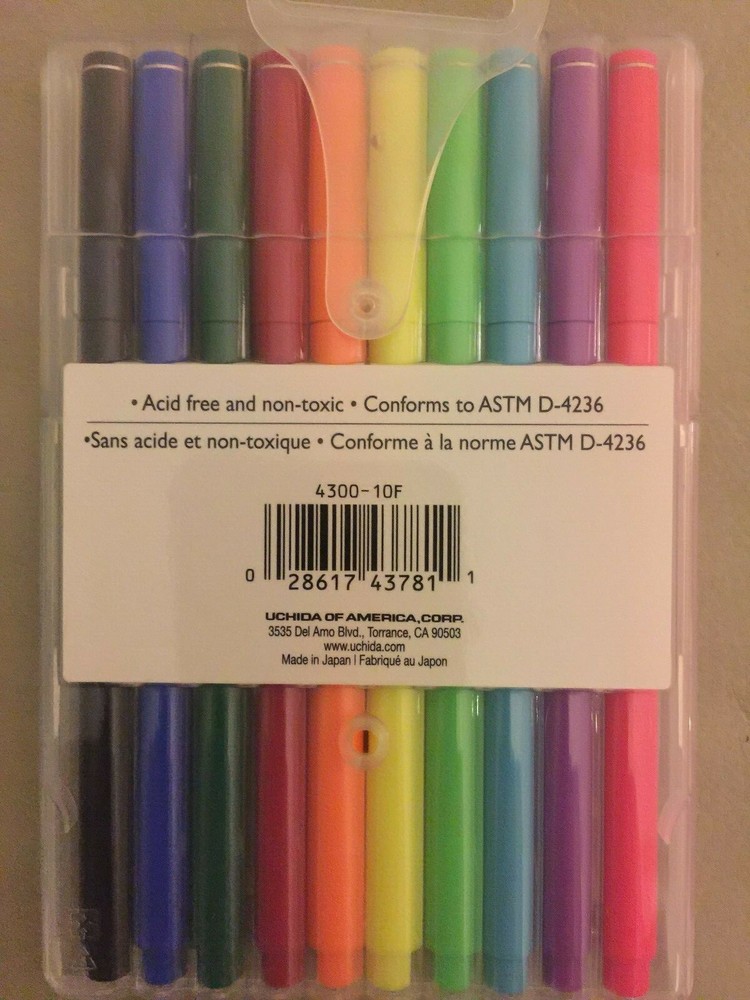 LePen Neon Set 10/Pkg NEW