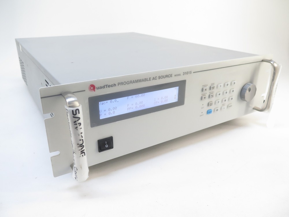 QuadTech Chroma 31015 Programmable AC Power Source 300V/1KHZ/1500VA
