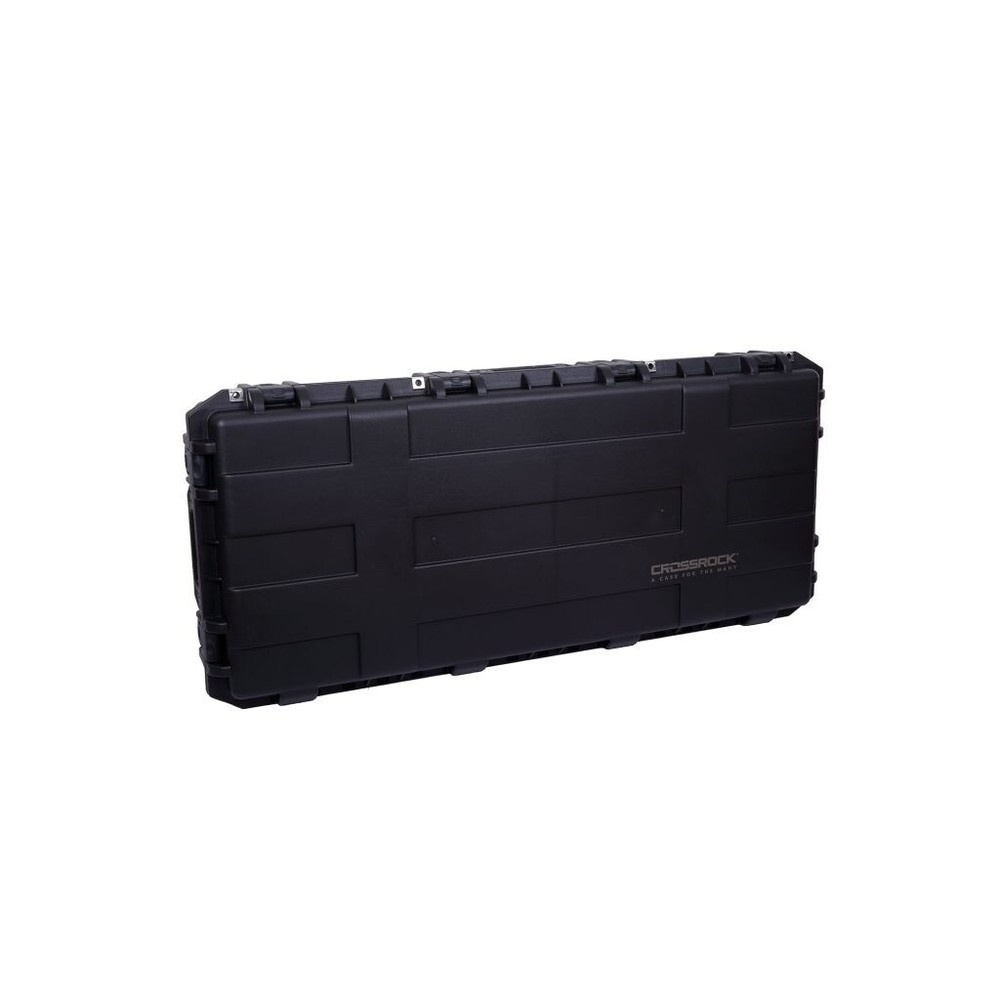 Crossrock 61-note Keyboard Case, Injection Molded PE Flight Case With Wheels