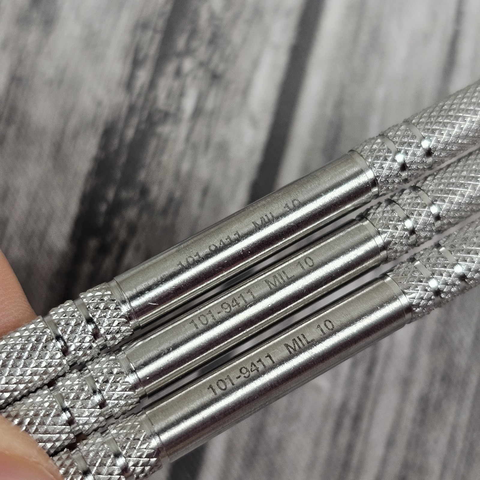 Lot Of 3 Henry Schein 101 9411 Surgical Curette Size 10 Miller Double End Dental