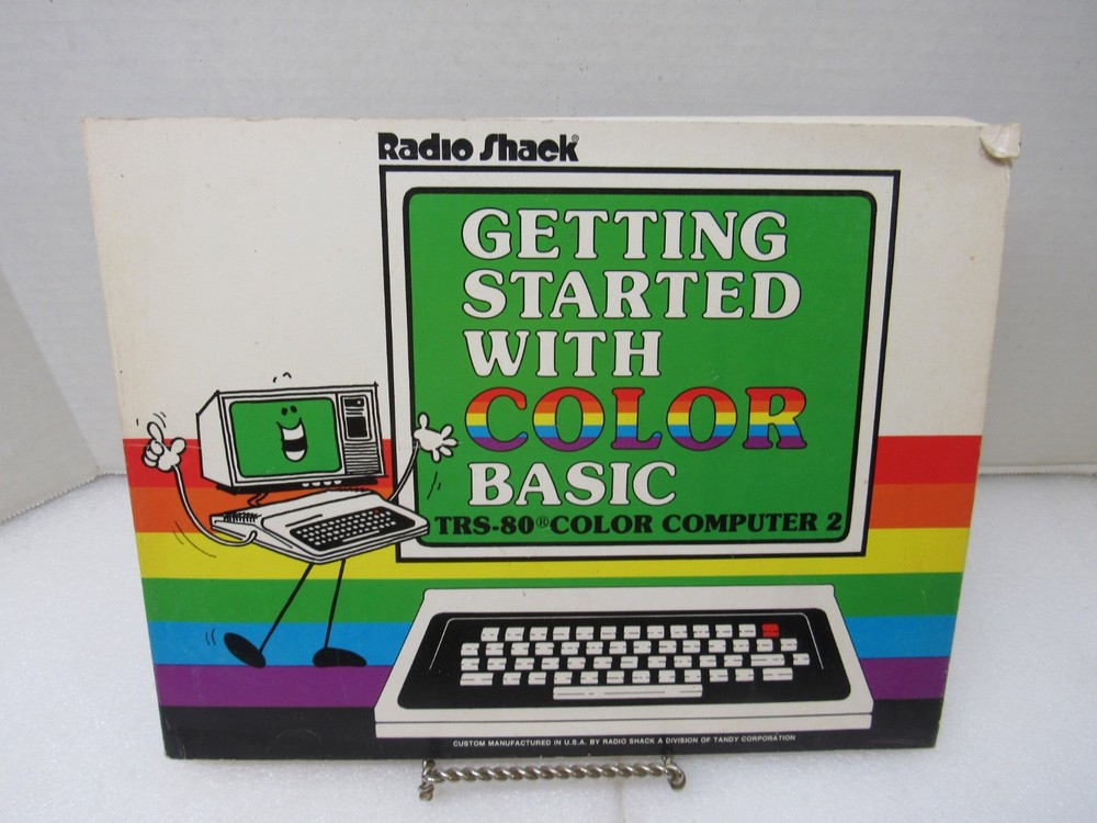 Getting Started With Color Basic TRS-80 Color Computer Radio Shack Tandy 1981