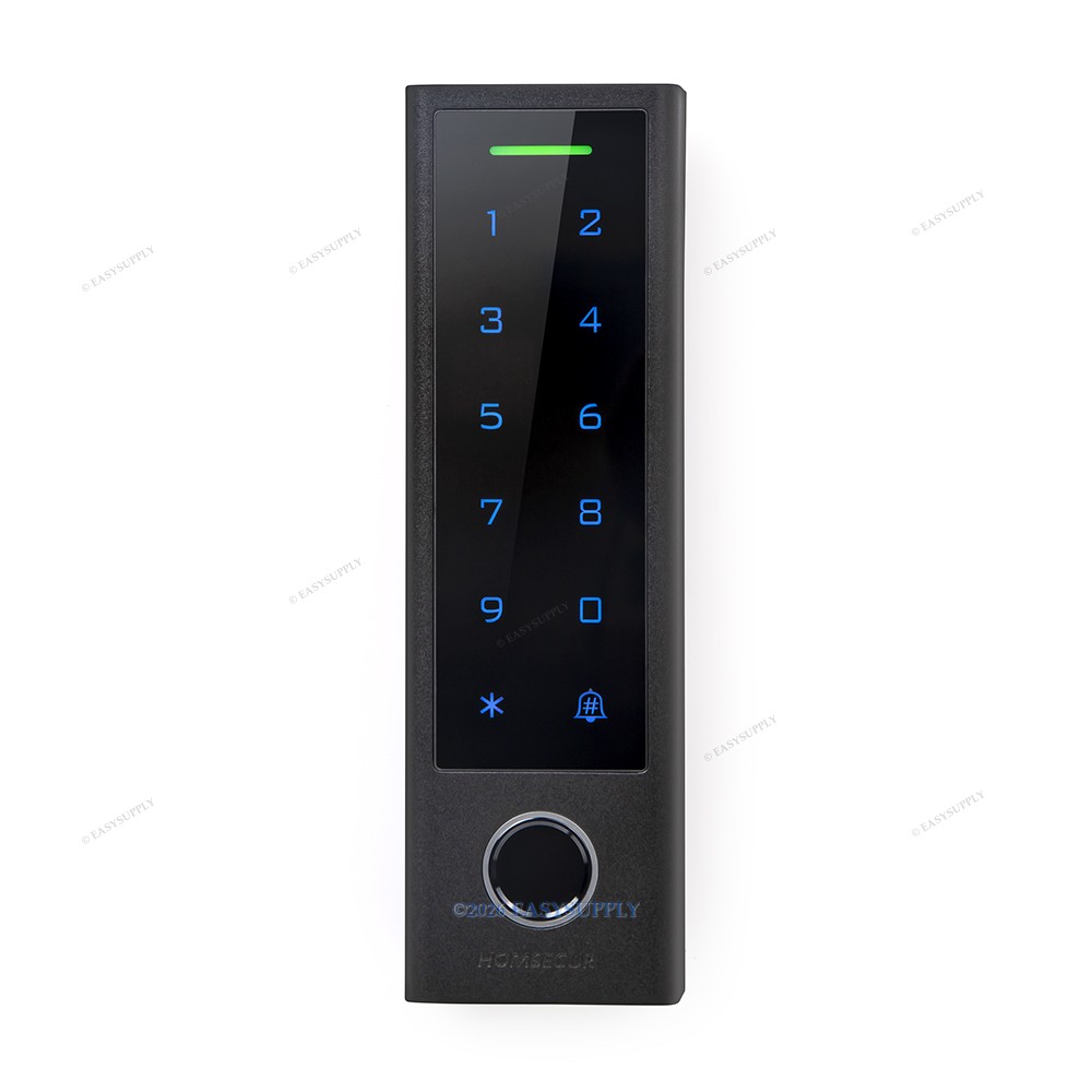 HOMSECUR Access Control Unit With Car Reader Function Touch Digital KeyPad RFID