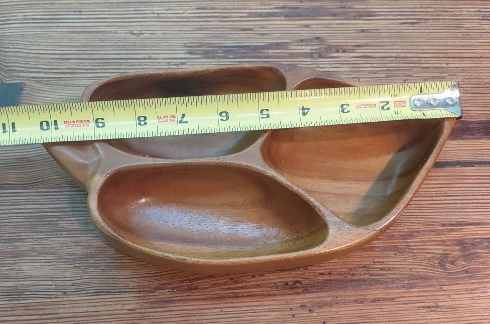 Wood Acorn Nut Server