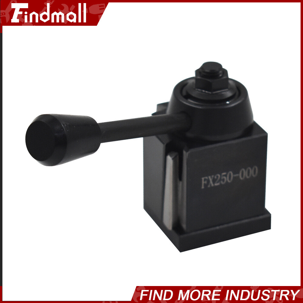 OXA 250-000 Wedge Type Quick Change Tool Post Holder Set For Mini Lathe Up to 8"