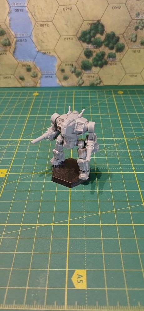 Naga II, battletech game miniature