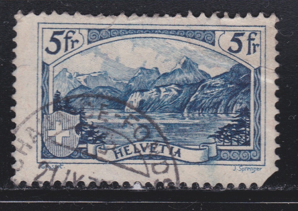 Switzerland - Scott # 206    (E)