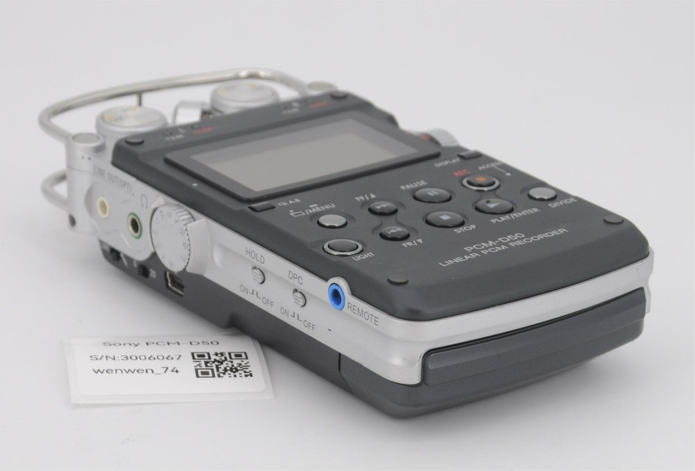 Near Mint -- Sony PCM-D50 Digital Recorder