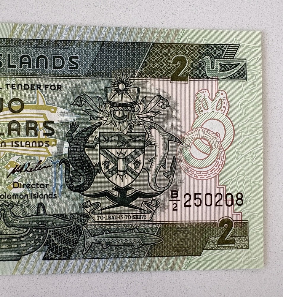 Solomon Islands $2 Banknote (Uncirculated)