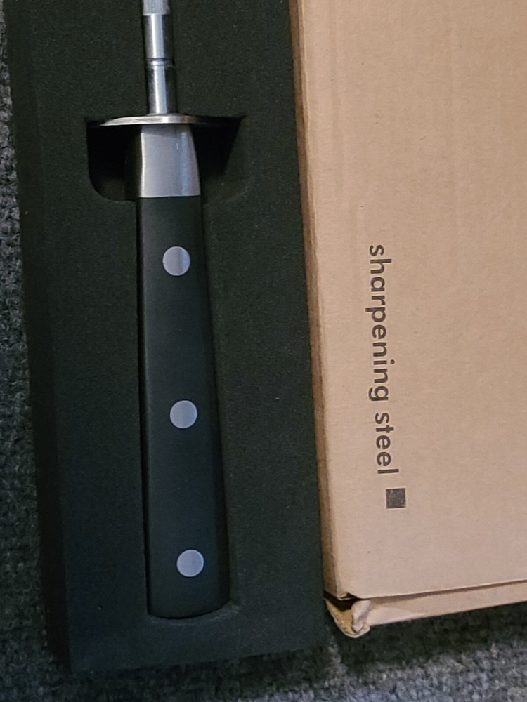 Cooking Pleasures Sharpening Steel Model #C1961A NIB