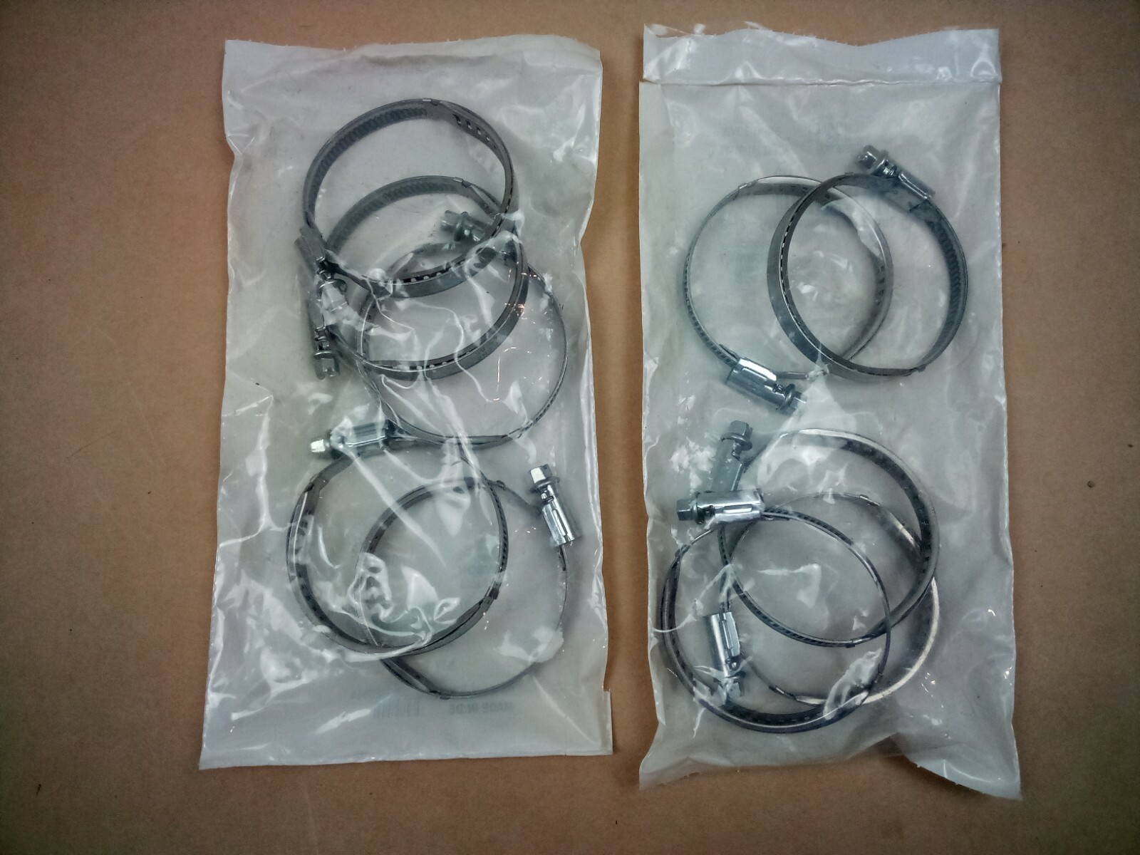 (2 Packs of 5 ) LAWSON PRODUCTS 2-2-9/16 Constant Tension Spring Clamps 60626