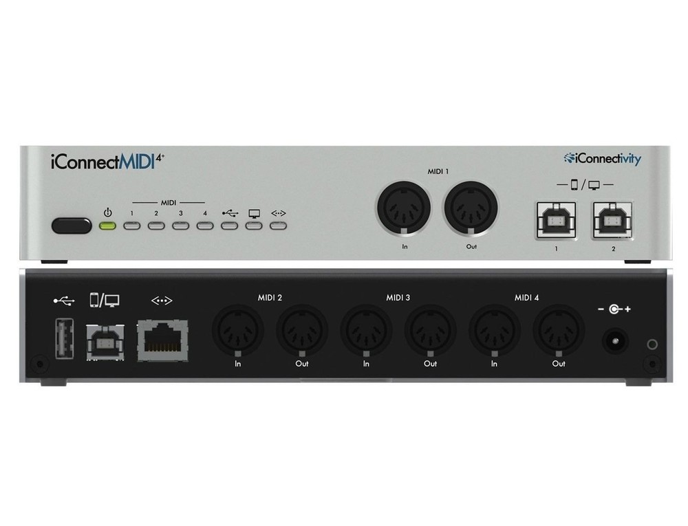 iConnectivity iConnectMIDI 4+ 4-Channel MIDI Interface #56883