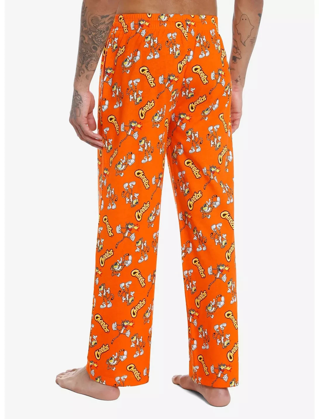 Cheetos Chester Cheetah All Over Print Mens Lounge Pajama Pants NWT Medium