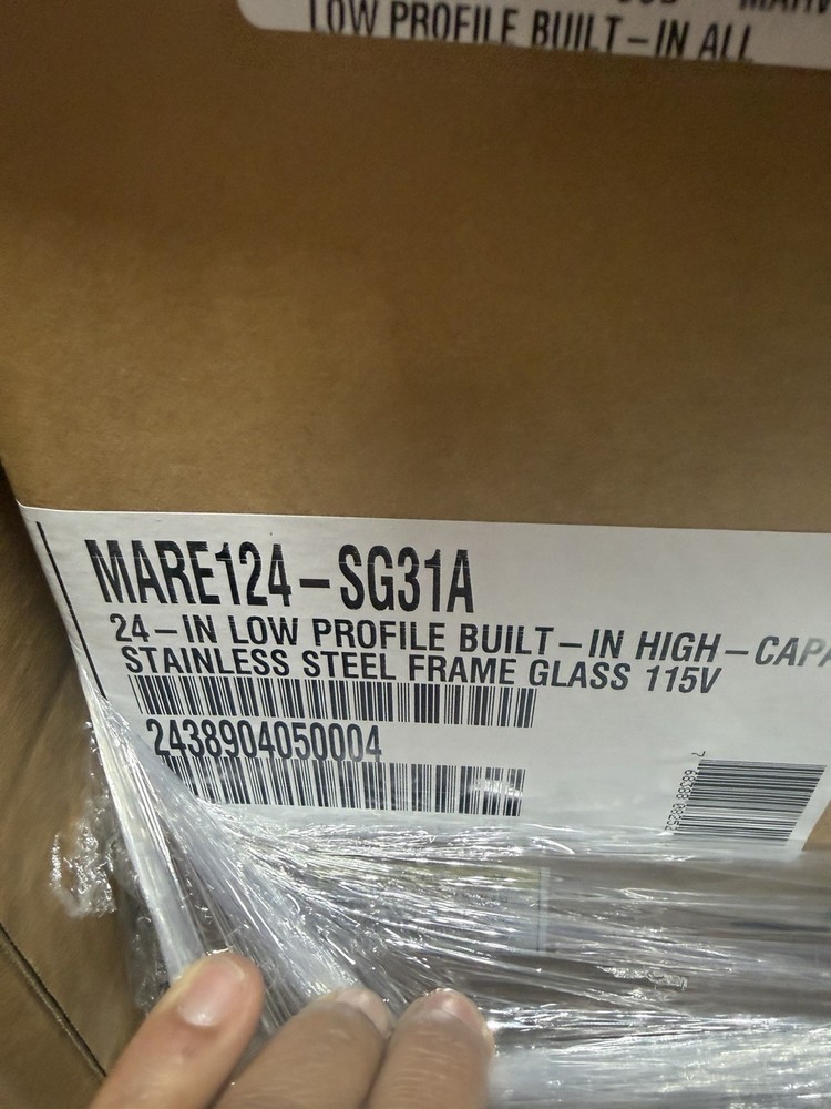 MARVEL MARE124-SG31A UNDER COUNTER REFRIDGERATOR