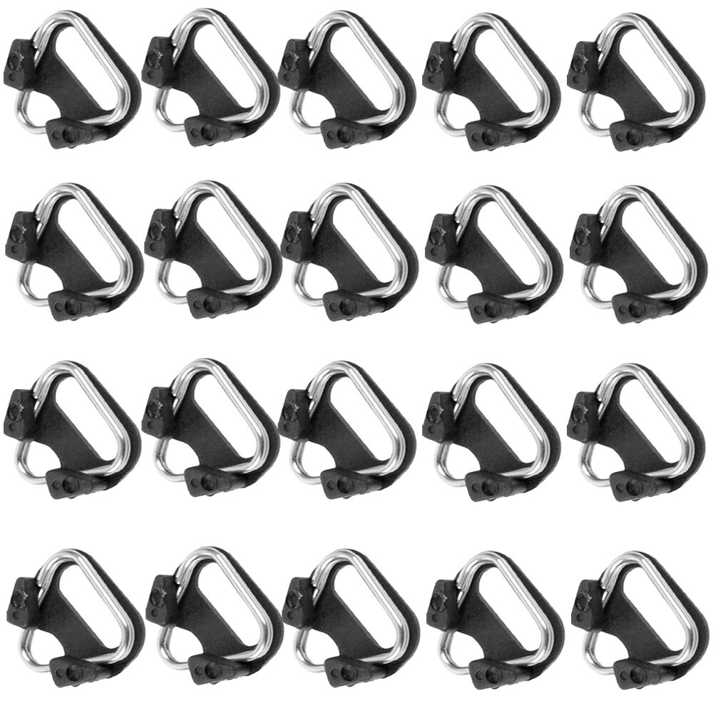 20Pc Camera Strap Triangle Split Ring Adapter + Cap For Fuji Lecia Nikon Canon