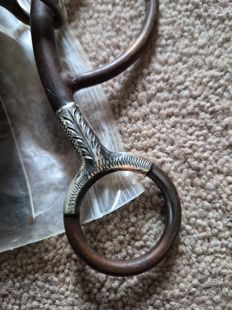 Fancy Silver Engraved Martha Josey Barrel Racing Bit