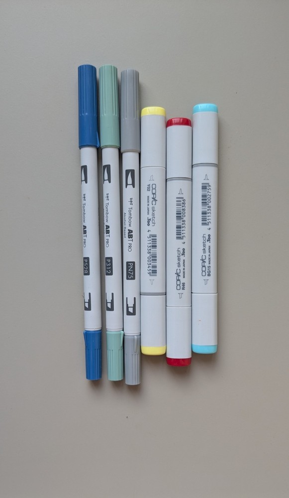 Used Pen & Marker Bundle