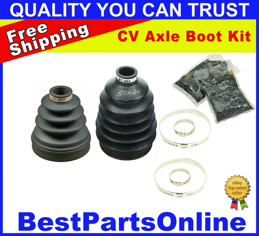 CV Axle Boot Kit for Nissan Quest 2004-2009 Front Inner & Outer