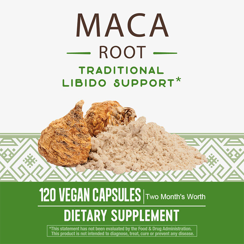 Maca Root - 4000 Mg Per Serving | Maca Root | Supports Energy and Stamina