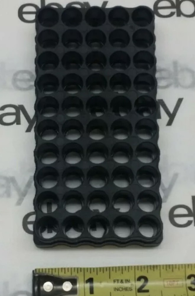 9mm x 50 Black Ammo Stackable Tray Falcon Plastic PRS-021 HPACTRAYSMALL S